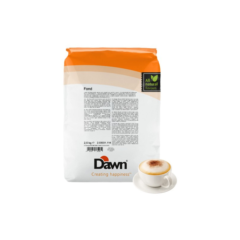 2,5 kg FOND CAPPUCCINO stabilizator do śmietany o smaku kawy z mlekiem Dawn