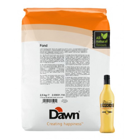 2,5 kg FOND ADVOCAAT stabilizator do śmietany smak likier adwokat Dawn