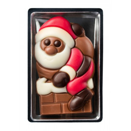 10 g Figurka bożonarodzeniowa 3 wzory z mlecznej czekolady 65504 CCW
