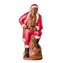 150 g Bożonarodzeniowy mężczyzna z mlecznej czekolady 65405 CCW