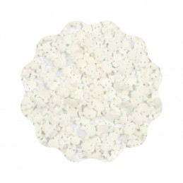 30g CZASZKI białe konfetti cukrowe 11 mm Sweet Decor