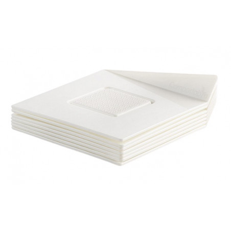 100 szt. TACKA KWADRAT BIAŁA 83/83 mm 52.021.87.0065 Silikomart