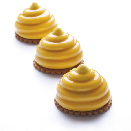 PX4340 Over Pavoni - forma silikonowa do monoporcji - Cukieteria.pl