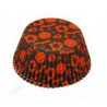 100 szt. PAPILOTKI HALLOWEEN POMARAŃCZOWE ∅ 50 x h 30 mm PapilArt