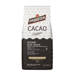 1kg KAKAO INTENSE DEEP BLACK 10-12% DCP-10Y352-VH-760 Van Houten