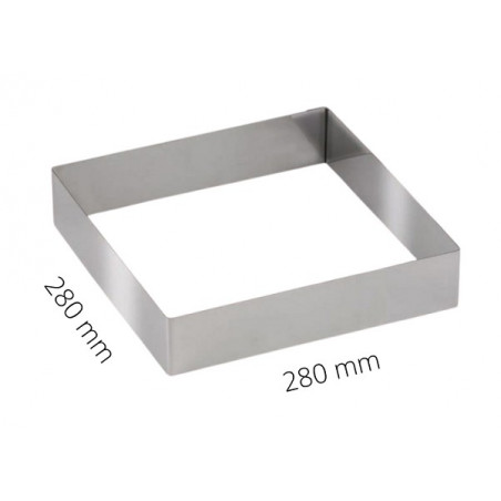 RANT KWADRATOWY 280 x 280 mm x h 60 mm Frantyl