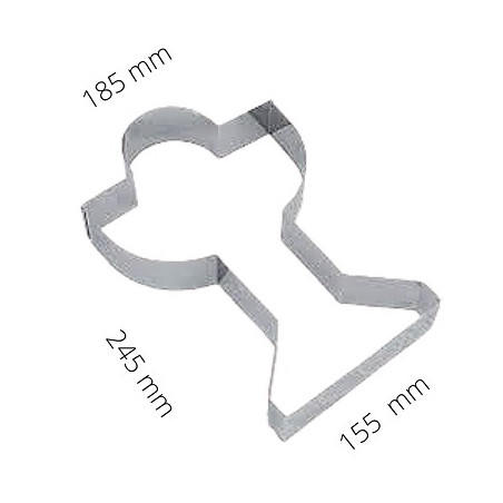 RANT KIELICH Z HOSTIĄ MAŁY 245 x 155 x 185 mm x h 60 mm Frantyl