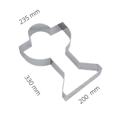 RANT KIELICH Z HOSTIĄ DUŻY 330 x 200 x 235 mm x h 60 mm Frantyl