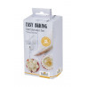 Zestaw rękaw cukierniczy + 4 końcówki + adapter 410 909 EASY BAKING Birkmann