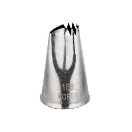 1 szt. Tylka mała 9 x h 40 mm muszelka z 6 ząbkami 20672 Thermohauser