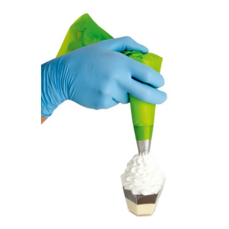 100 szt. Zielone worki 36 cm cukiernicze jednorazowe na rolce 30303 Modecor