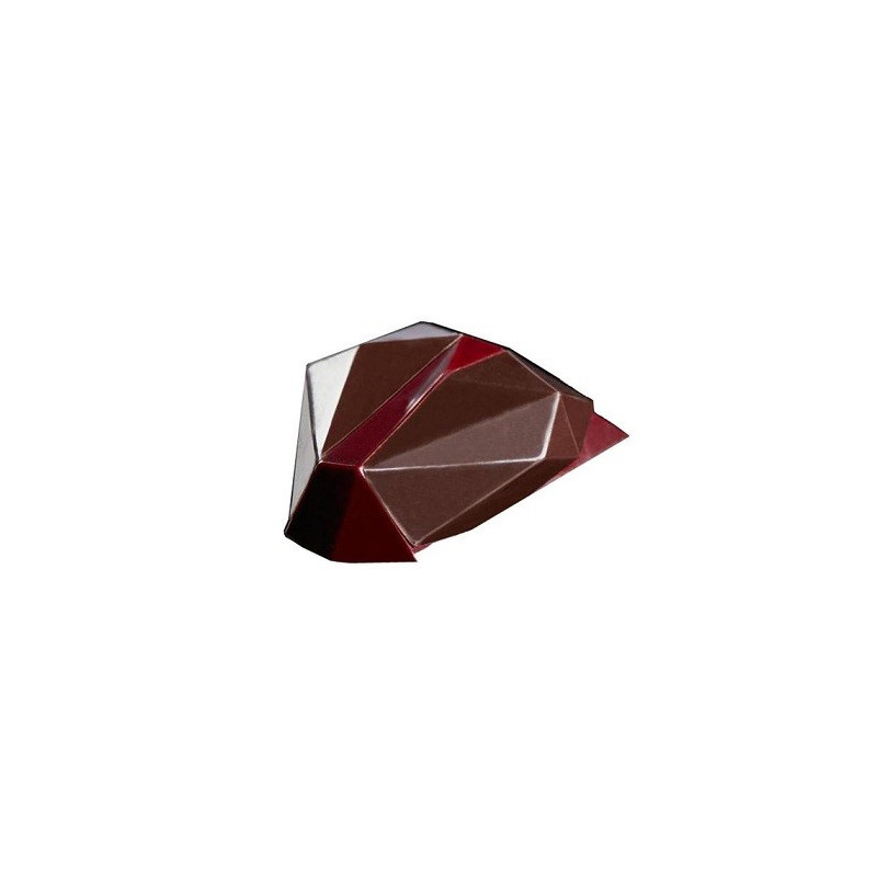 PC50 Heart Design Pavoni Italia - forma z poliwęglanu do nowoczesnych pralin - diamentowe serca PC50 Heart Design Pavoni Italia - forma z poliwęglanu do nowoczesnych pralin - diamentowe serca