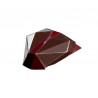PC50 Heart Design Pavoni Italia - forma z poliwęglanu do nowoczesnych pralin - diamentowe serca