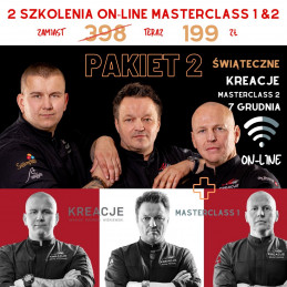 7.12  PAKIET 2  Masterclass 1 & 2 KREACJE  Szkolenia ON-LINE