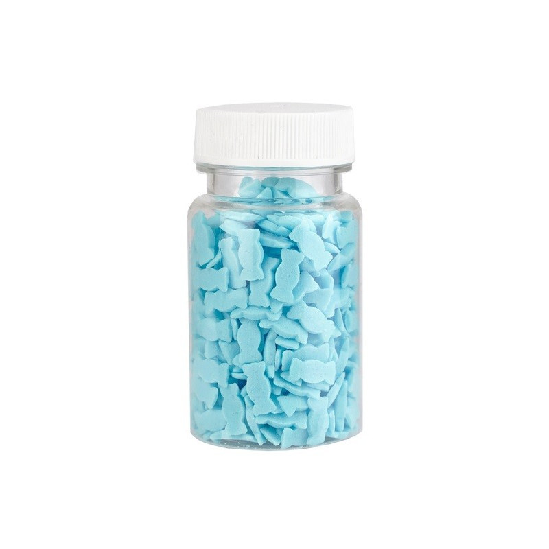 30g CUKIERKI NIEBIESKIE konfetti cukrowe 10 mm Sweet Decor 30g CUKIERKI NIEBIESKIE konfetti cukrowe 10 mm Sweet Decor