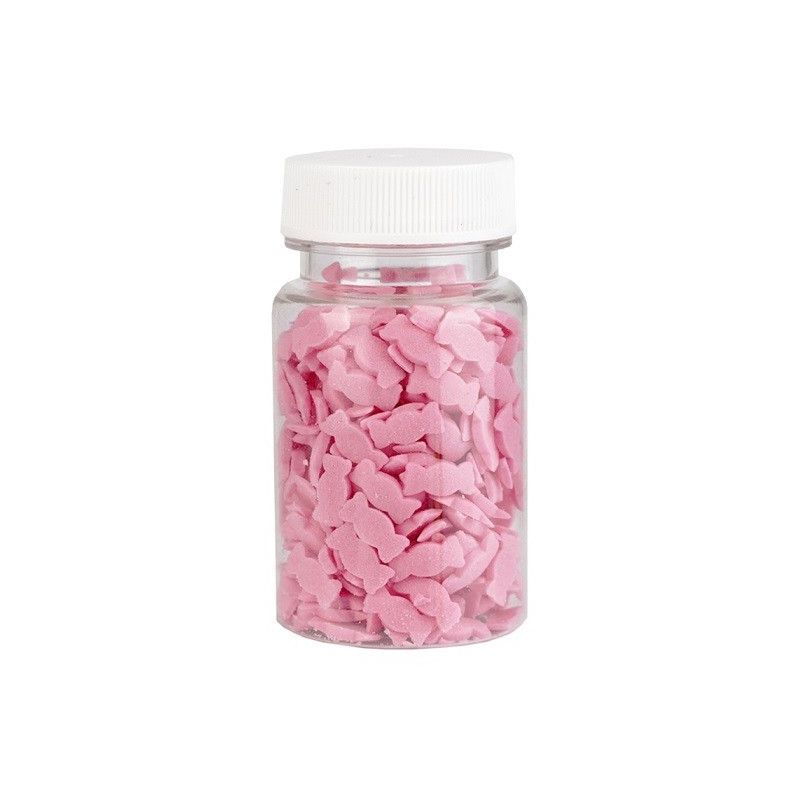 30g CUKIERKI RÓŻOWE konfetti cukrowe 10 mm Sweet Decor 30g CUKIERKI RÓŻOWE konfetti cukrowe 10 mm Sweet Decor