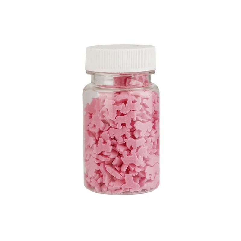 30g JEDNOROŻCE RÓŻOWE konfetti cukrowe 11 mm Sweet Decor 30g JEDNOROŻCE RÓŻOWE konfetti cukrowe 11 mm Sweet Decor