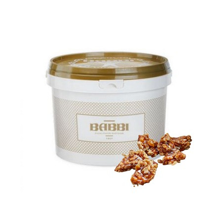 3kg PASTA CROCCANTINO AL RHUM pasta z chrupiącymi orzechami laskowymi z nutą rumu 20204 BABBI