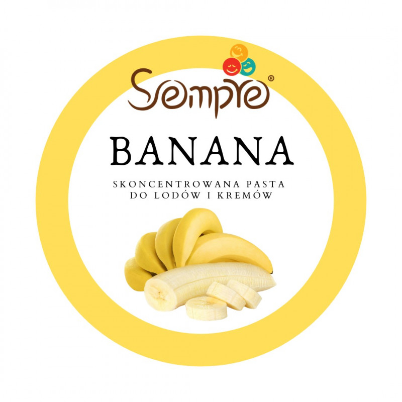 250g BANANA skoncentrowana pasta bananowa Pernigotti