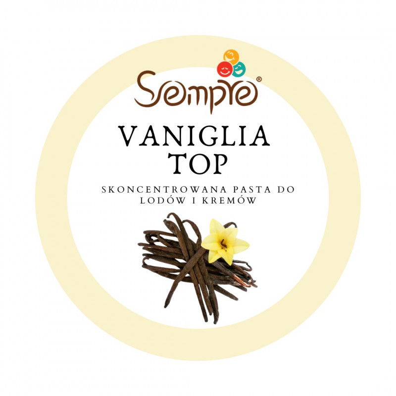 250g VANIGLIA TOP skoncentrowana pasta waniliowa Pernigotti