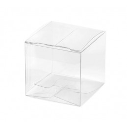 1 szt. Pudełko składane TRANSPARENTNE 100x100x100 mm Beam Team