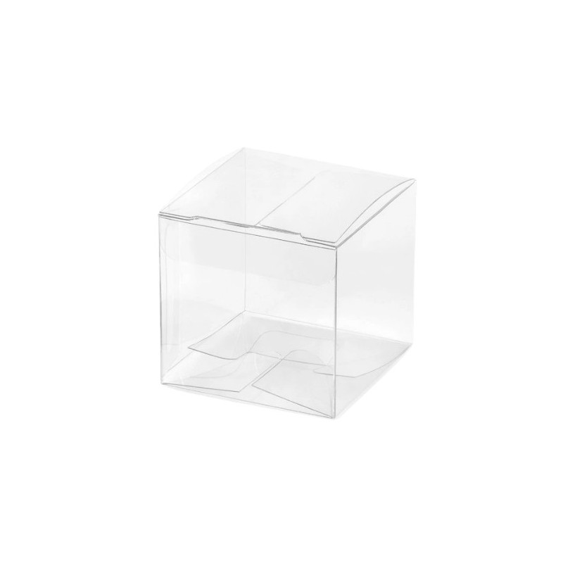 1 szt. Pudełko składane TRANSPARENTNE 100x100x100 mm Beam Team 1 szt. Pudełko składane TRANSPARENTNE 100x100x100 mm Beam Team