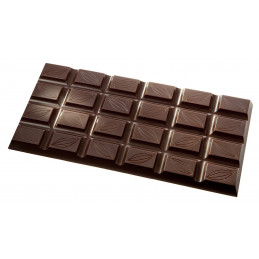 Forma do tabliczki czekolady 491g 2119CW  2x56g Chocolate World