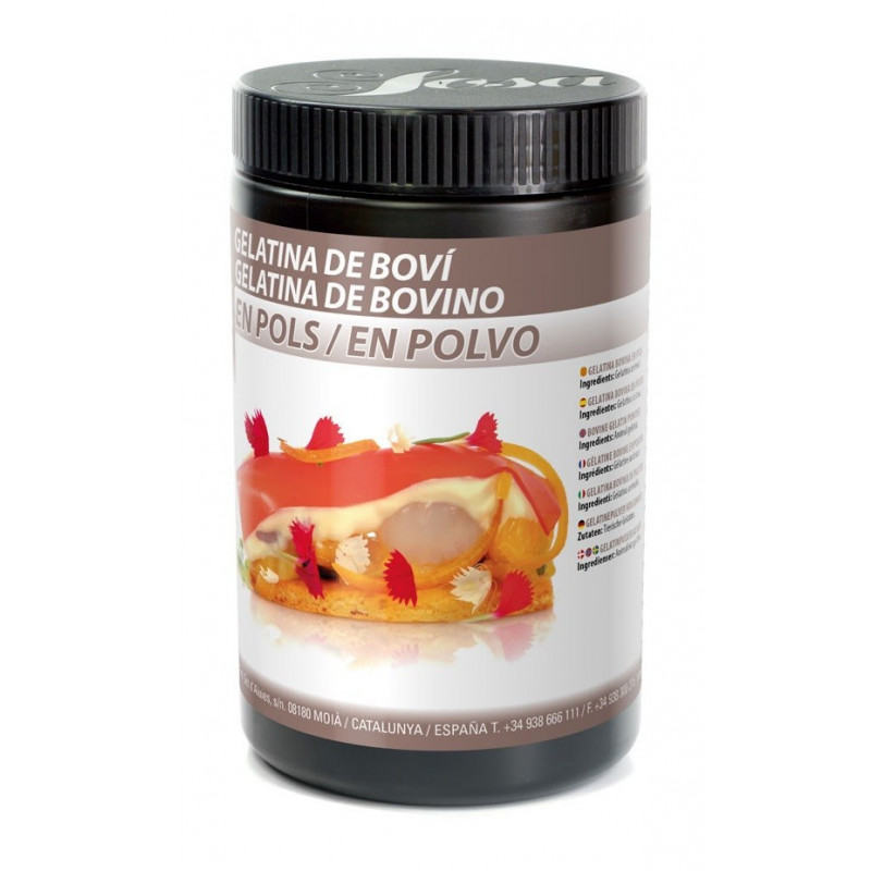 750g GELATINA DE BOVI Żelatyna wołowa 220 BLOOM w proszku 58000001 Sosa 750g GELATINA DE BOVI Żelatyna wołowa 220 BLOOM w proszku 58000001 Sosa