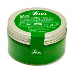 30g LACA Barwnik w proszku ZIELONY Verde 59300011 Sosa