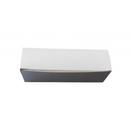 1 szt. Pudełko na makaroniki 45/155/45 mm kartonowe białe UNI-PACK
