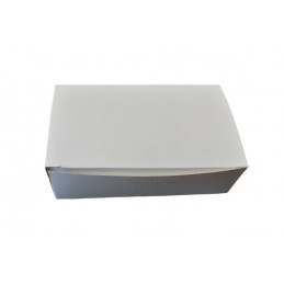 1 szt. Pudełko na makaroniki 90/155/45 mm kartonowe białe UNI-PACK