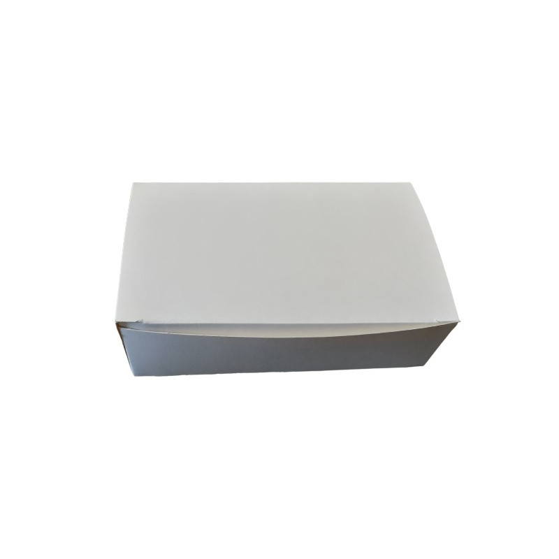 1 szt. Pudełko na makaroniki 90/155/45 mm kartonowe białe UNI-PACK 1 szt. Pudełko na makaroniki 90/155/45 mm kartonowe białe UNI-PACK