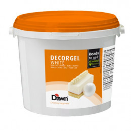 3kg DECORGEL WHITE biała czekolada glazura dekoracyjna 8.00917.304 Dawn