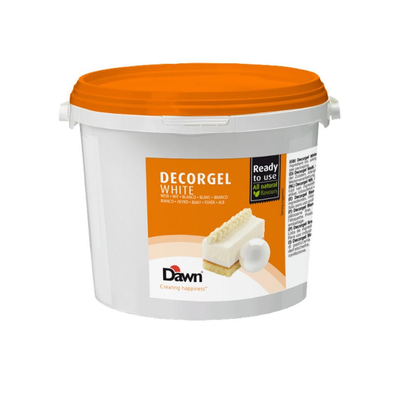 3kg DECORGEL WHITE biała czekolada glazura dekoracyjna 8.00917.304 Dawn 3kg DECORGEL WHITE biała czekolada glazura dekoracyjna 8.00917.304 Dawn