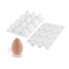 EGG 30 forma silikonowa JAJKA na 12 porcji 36.331.87.0065 Silikomart