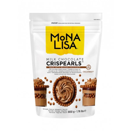 800g Crispearls™ Milk Chrupiące perełki w mlecznej czekoladzie CHM-CC-CRISPE0-02B Mona Lisa Callebaut
