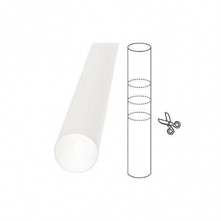 50 szt. Wsporniki do tortu ∅19 x dł. 200 mm z transparentnego tworzywa 1OU32 Florensuc