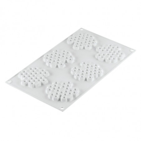 MIEL 18 SILIKOMART 36.346.87.0065 Ø75 mm forma silikonowa plastry miodu