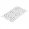 MIEL 18 SILIKOMART 36.346.87.0065 Ø75 mm forma silikonowa plastry miodu