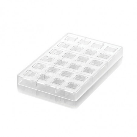 KIT QUADRO 01 SILIKOMART 52.915.86.0065 CH015 zestaw form do kwadratowych pralin