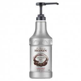 1,89l DARK CHOCOLATE SAUCE MONIN kremowy sos o smaku ciemnej czekolady