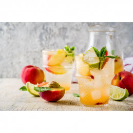 0,7l PEACH LE SIROP DE MONIN syrop o smaku brzoskwiniowym