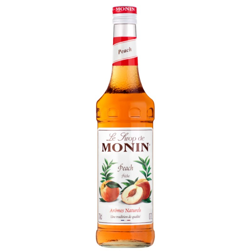 0,7l PEACH LE SIROP DE MONIN syrop o smaku brzoskwiniowym