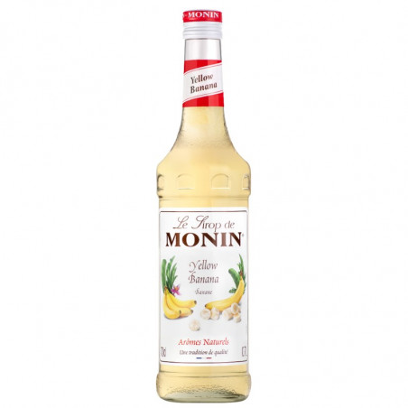 0,7l YELLOW BANANA LE SIROP DE MONIN syrop o smaku bananowym