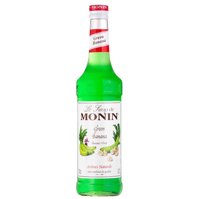 0,7l GREEN BANANA LE SIROP DE MONIN syrop o smaku zielonych bananów