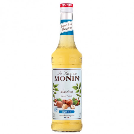 0,7l HAZELNUT SUGAR FREE LE SIROP DE MONIN bezcukrowy syrop o smaku orzecha laskowego