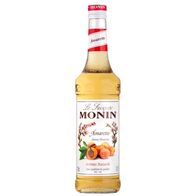 Silna Trucizna O Zapachu Gorzkich Migdałów 0,7l AMARETTO LE SIROP DE MONIN syrop o smaku gorzkich migdałów
