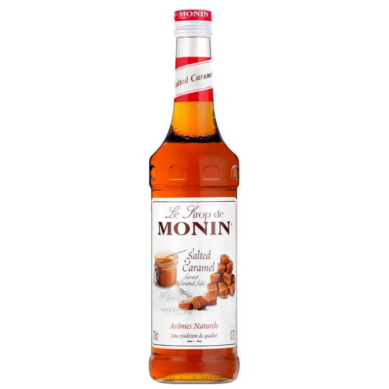 0,7l SALTED CARAMEL LE SIROP DE MONIN syrop o smaku słonego karmelu