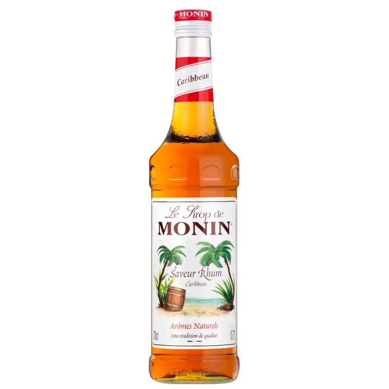 0,7l CARIBBEAN LE SIROP DE MONIN syrop o smaku rumowym