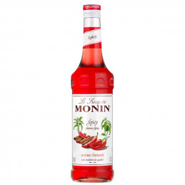 0,7l SPICY LE SIROP DE MONIN pikantny syrop o smaku papryczki chilli i cynamonu